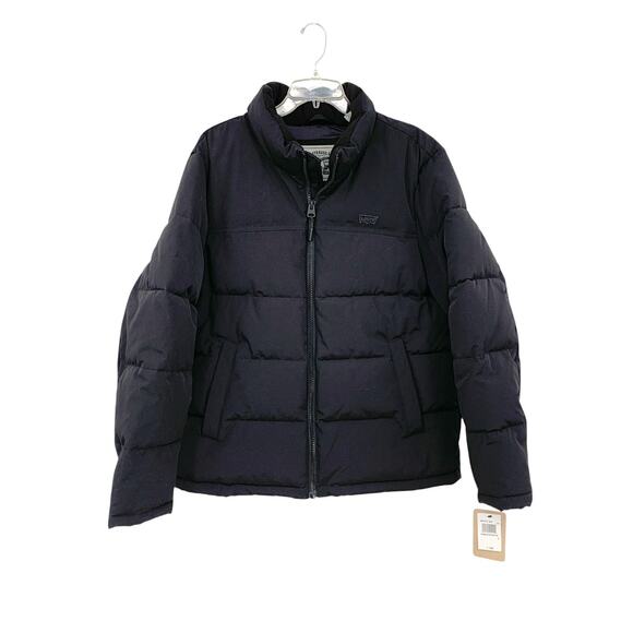 LEVI'S Mens Bubble Puffer Jacket Ultra-Loft Insulation Size Large